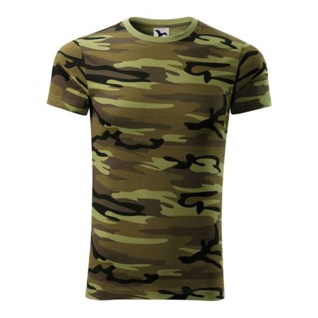 Koszulka męska moro camouflage zielona