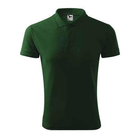 Koszulka męska polo MALFINI zielona