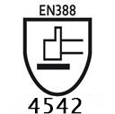 Logotyp normy EN388-4542