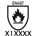 Logotyp normy EN407
