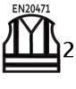 Logotyp normy EN20471-2