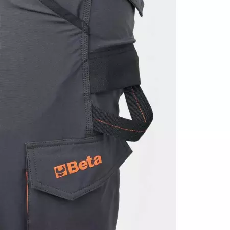 7650 Odporne spodnie robocze BETA Freestyle do pasa