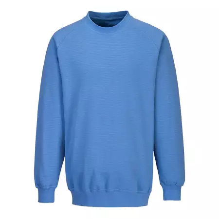 Bluza antystatyczna ESD AS24 EN 1149 niebieska