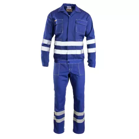 Ubranie robocze z odblaskami CLASSIC niebieskie