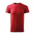 Koszulka męska z krótkim rękawem T-shirt BASIC czerwona