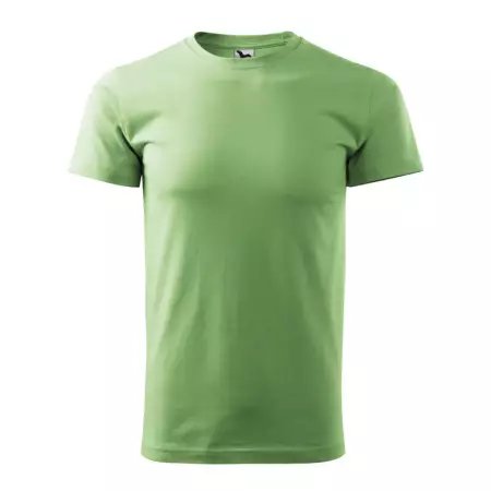 Koszulka męska z krótkim rękawem T-shirt BASIC groszkowa