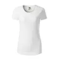 Koszulka damska biała bawełna organiczna ORIGIN
