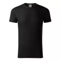 Koszulka męska antyalergiczna czarna bawełna organiczna