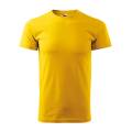 Koszulka męska bawełniana HEAVY NEW żółta