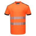 Koszulka robocza odblaskowa pomarańczowa T181