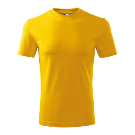 Koszulka męska bawełniana HEAVY żółta