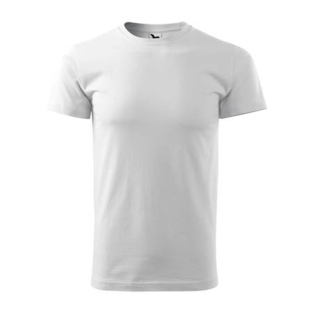 Koszulka męska bawełniana HEAVY NEW biała