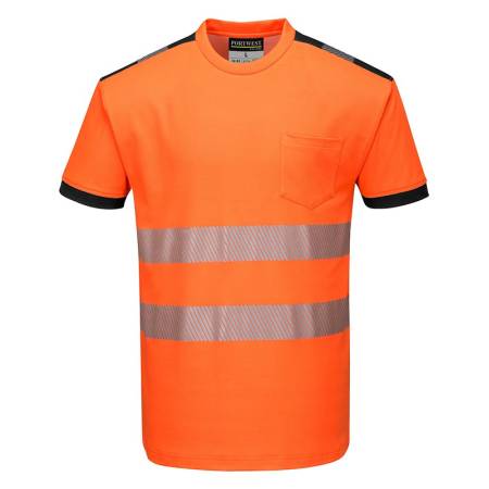 Koszulka robocza odblaskowa pomarańczowa T181