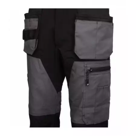 Spodnie robocze monterskie elastyczne STRETCH MASHUP PLUS czarne