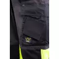 Spodnie robocze monterskie z odblaskami FLASH