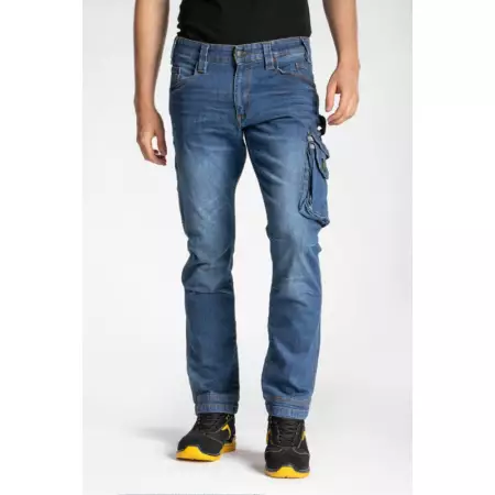 Elastyczne spodnie robocze jeans JOB BLU