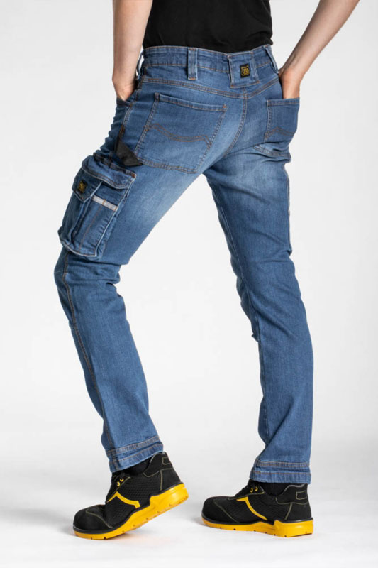 Spodnie robocze elastyczne jeans RICA LEWIS