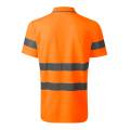 Pomarańczowa koszulka polo HV RUNWAY