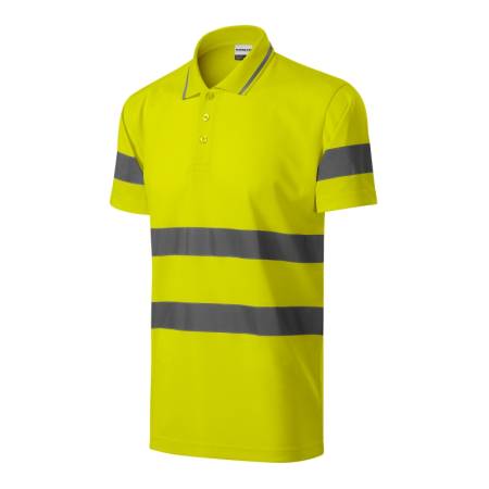 Żółta koszulka polo HV RUNWAY