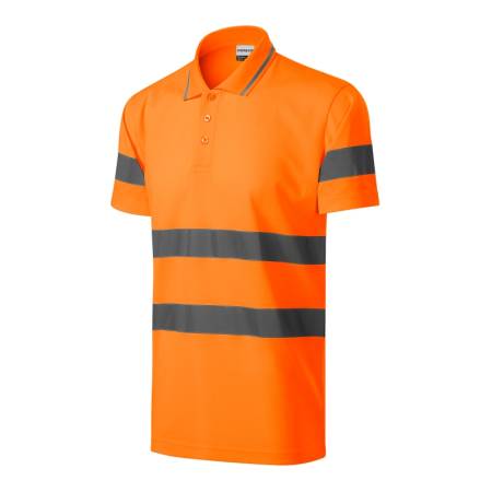 Pomarańczowa koszulka polo HV RUNWAY