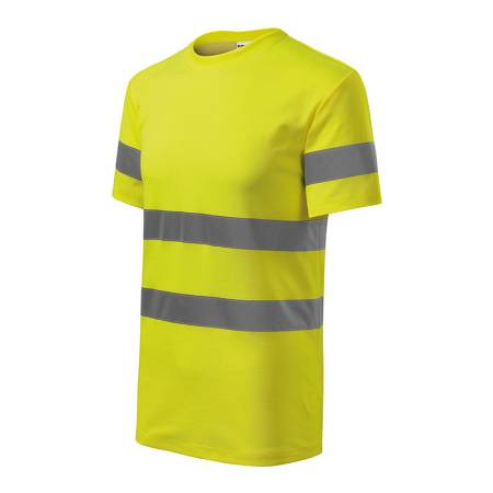 Koszulka t-shirt odblaskowy żółty