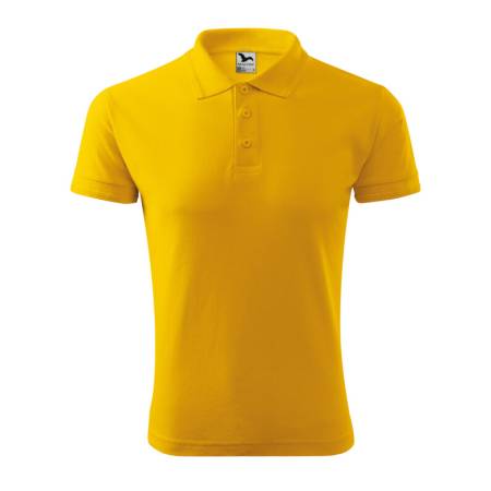 Koszulka męska polo MALFINI żółta