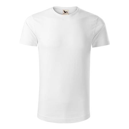 Koszulka męska ORIGIN bawełna organiczna biała