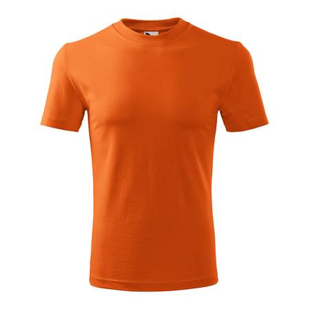 Koszulka bawełniana t-shirt CLASSIC pomarańczowa