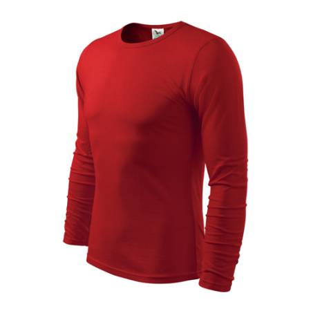 Koszulka z długim rękawem FIT-T czerwona