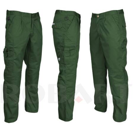 spodnie robocze do pasa VOBSTER zielone