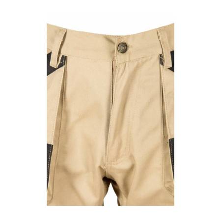 Krótkie spodnie robocze, szorty beżowe BRIXTON Practical